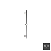 Almar Square Душевая штанга 90 см с держателем для лейки, цвет: 316 PVD brushed absolute black E087076.AB316