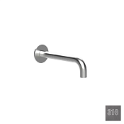 Almar Round Излив настенный для ванны 24 см, цвет: 316 PVD brushed gun metal E098012.GM316