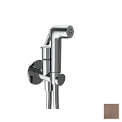 Almar Shut Off Внешняя часть гигиенического душа: шланг, вывод с держателем, цвет: brushed copper E136010.CO