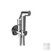 Almar Shut off Внешняя часть гигиенического душа: шланг 120 см, вывод, цвет: matt white E136010.MW