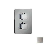 Almar Core Kuky Термостат для душа, внешняя часть на 2 потребителя, цвет: nickel brushed E176812.NB