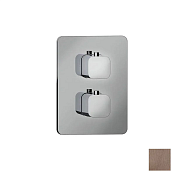 Almar Core Kuky Термостат для душа, внешняя часть на 3 потребителя, цвет: PVD brushed copper E176813.CO