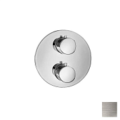 Almar Core Round Термостат для душа, внешняя часть на 2 потребителя, цвет: nickel brushed E176832.NB