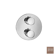 Almar Core Round Термостат для душа, внешняя часть на 3 потребителя, цвет: 316 PVD brushed copper E176833.CO316