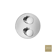 Almar Core Round Термостат для душа, внешняя часть на 3 потребителя, цвет: 316 brushed high brass E176833.HB316