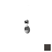 Almar High Flow Round Термостат для душа, внешняя часть на 1 потреб., цвет: PVD polished deep black E180031.DB