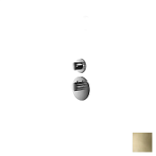 Almar High Flow Round Термостат для душа, внешняя часть на 1 потребителя, цвет: PVD polished gold E180031.GO