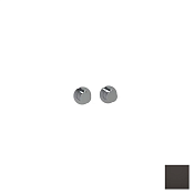 Almar Modular Round Термостат для душа, внешняя часть на 2 потребителя, цвет: polished deep black E180132.DB