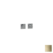 Almar Modular Square Термостат для душа, внешняя часть на 2 потребителя, цвет: PVD polished gold E180182.GO