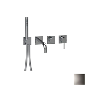 Almar Modular Square Смеситель для ванны с изливом и ручнымдушем, внешняя часть, цвет: chrome E180193.CR