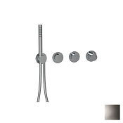 Almar Push Round Термостат для душа, внешняя часть на 2 потребителя, цвет: chrome E180433.CR