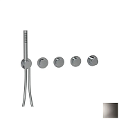 Almar Push Round Термостат для душа, внешняя часть на 3 потребителя, цвет: chrome E180434.CR