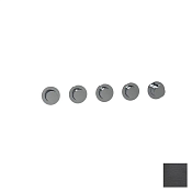 Almar Push Round Термостат для душа, внешняя часть на 4 потребителя, цвет: brushed absolute black E180440.AB