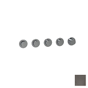 Almar Push Round Термостат для душа, внешняя часть на 4 потребителя, цвет: PVD brushed gun metal E180440.GM