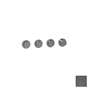 Almar Push Round Термостат для душа, внешняя часть на 3 потребителя, цвет: PVD brushed gun metal E180443.GM