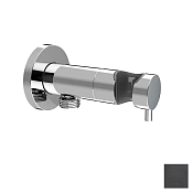 Almar Shut off Прогрессивный смеситель для гигдуша, внешняя часть, цвет: brushed absolute black E183002.AB