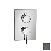 Almar Core Square Смеситель для душа, внешняя часть на 2 потребителя, цвет: PVD brushed gun metal E186572.GM