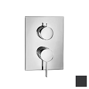 Almar Core Square Смеситель для душа, внешняя часть на 2 потребителя, цвет: matt black E186572.MB