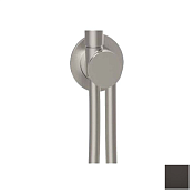 Almar Modular Round Шланговое подключение для лейки с держателем, цвет: PVD polished deep black E192000.DB