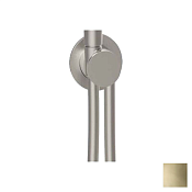 Almar Modular Round Шланговое подключение для лейки с держателем, цвет: PVD polished gold E192000.GO