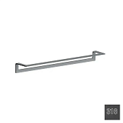 Almar Accessories Полотенцедержатель 30 см, подвесной, цвет: 316 PVD brushed absolute black E305002.AB316