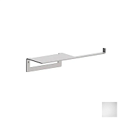 Almar Accessories Держатель туалетной бумаги с полкой, цвет: matt white E317000.MW
