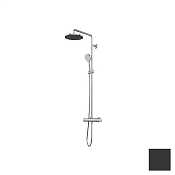 Almar Velvet Душевая колонна термостат: верхний и ручной душ, 1 вид струи, цвет: matt black E405002.MB