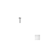 Almar Square Кронштейн для верхнего душа потолочный 15 см, цвет: matt white E021106.MW