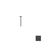 Almar Square Кронштейн для верхнего душа потолочный 30 см, цвет: PVD brushed absolute black E021108.AB