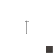 Almar Square Кронштейн для верхнего душа потолочный 30 см, цвет: PVD polished deep black E021108.DB