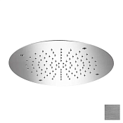 Almar Round 380 Потолочный душ d38 см, встраиваемый, 1 режим, цвет: brushed stainless steel E044048.BS