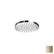 Almar Round 200 Верхний душ без кронштейна d20 см, 1 режим, цвет: PVD polished gold E044076.GO