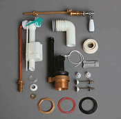 Simas Lante Механизм слива с боковой ручкой для бачка LA09B, цвет: золото глянцевое D24oro