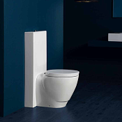 Simas Bohemien Унитаз напольный 40,5х67 см, без крышки-сиденья, цвет: белый глянцевый BO01bi