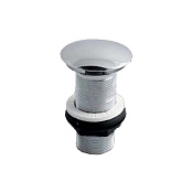 Simas Elementi d’arredo Донный клапан с переливом из abs пластика, цвет: хром глянцевый PH100