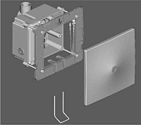 Ideal Standard Proximity Встраиваемый комплект для ИК подключения для писсуара A3795NU