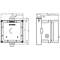 Ideal Standard Proximity Встраиваемый комплект для ИК подключения для писсуара A3795NU