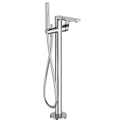 Ideal Standard Tonic II Смеситель для ванны напольный, излив 22 см, внешняя часть, цвет: chrome A6347AA