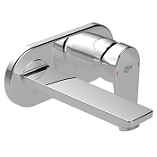 Ideal Standard Tesi Смеситель для раковины встраиваемый, без д/к, внешняя часть, цвет: chrome A6578AA