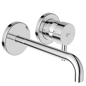 Ideal Standard Ceraline Смеситель для раковины встраиваемый, без д/к, внешняя часть, цвет: chrome A6938AA