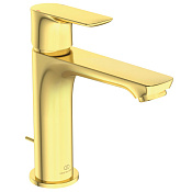Ideal Standard Connect Air Смеситель для раковины, д/к, высота излива 11,4 см, цвет: brushed gold A7012A2