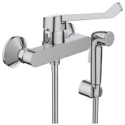Ideal Standard Base Смеситель для душа, с лейкой и держателем, цвет: chrome B5117AA