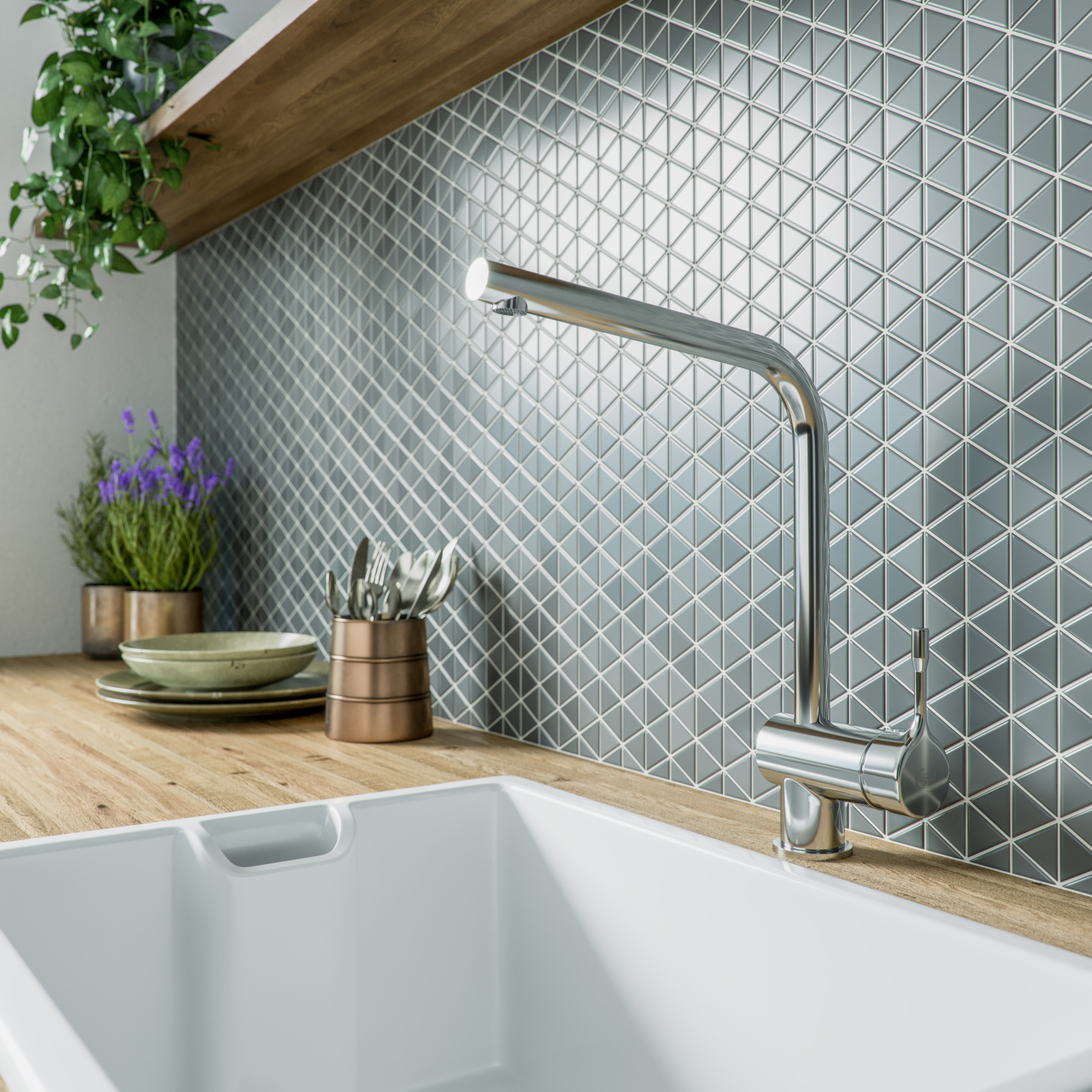 Ideal Standard Ceralook Смеситель для кухни, цвет: chrome BC174AA