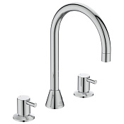 Ideal Standard Ceraline Смеситель для раковины, без д/к, высота излива 15,5 см, цвет: chrome BC196AA