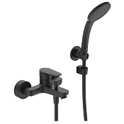 Ideal Standard Cerafine O Смеситель для ванны и душа, излив 15,9 см, цвет: silk black BC706XG