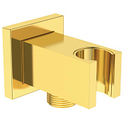 Ideal Standard Idealrain Шланговое подключение с держателем, цвет: brushed gold BC771A2