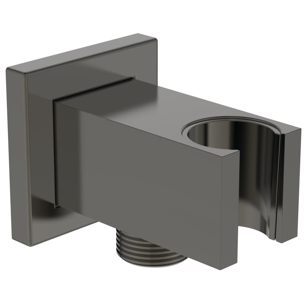 Ideal Standard Idealrain Шланговое подключение с держателем, цвет: magnetic grey BC771A5