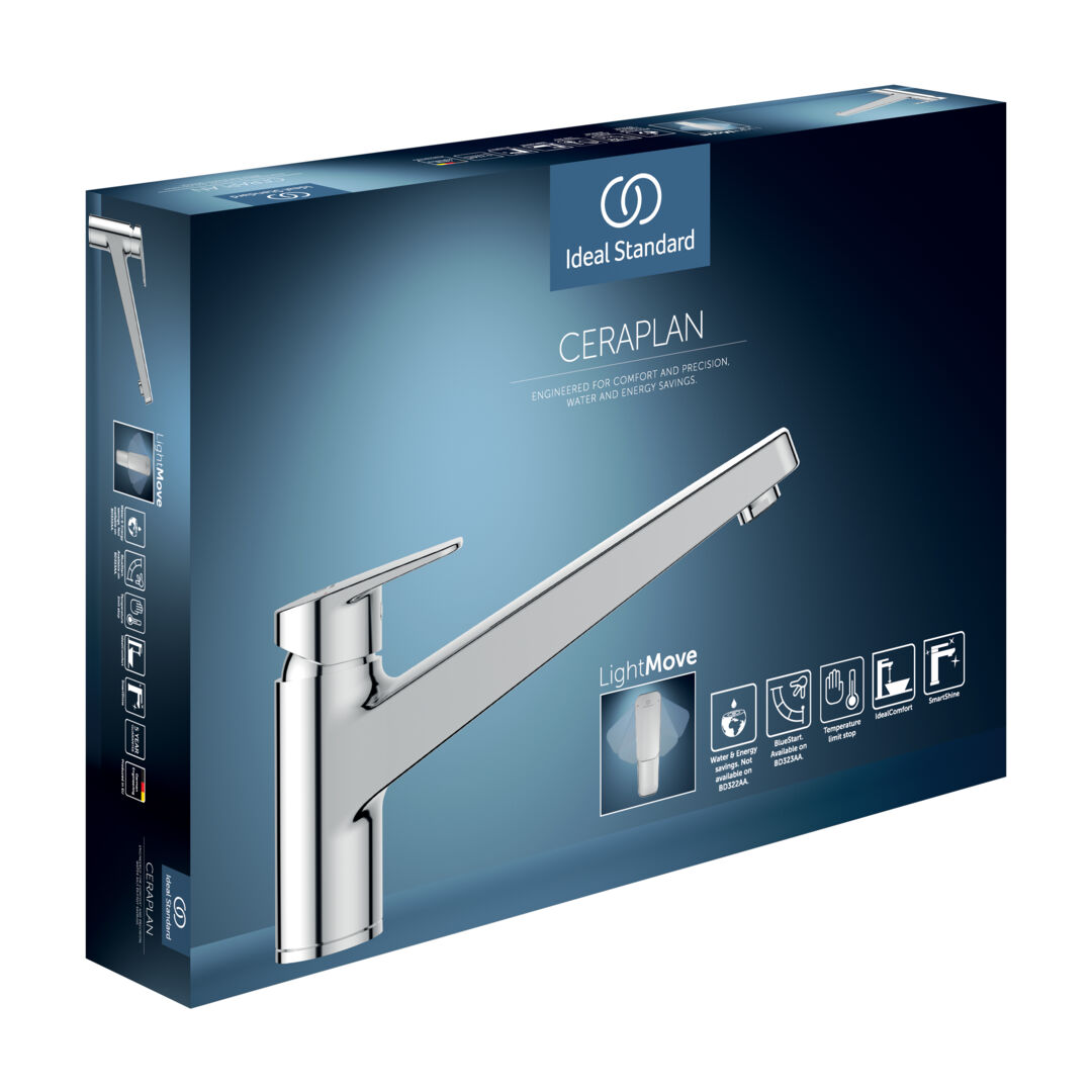 Ideal Standard Ceraplan Смеситель для кухни, цвет: chrome BD321AA