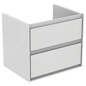 Ideal Standard Connect Air Тумба под раковину 60x44x51,7h см, цвет: glossy white/matt white E0818B2