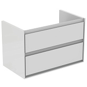 Ideal Standard Connect Air Тумба под раковину 80x44x51,7h см, цвет: glossy white/matt white E0819B2